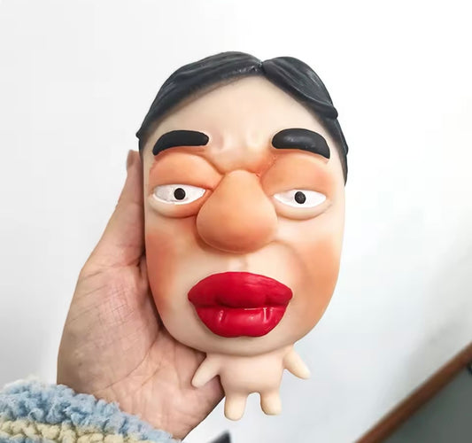 Pimple Squishy Head - Girl